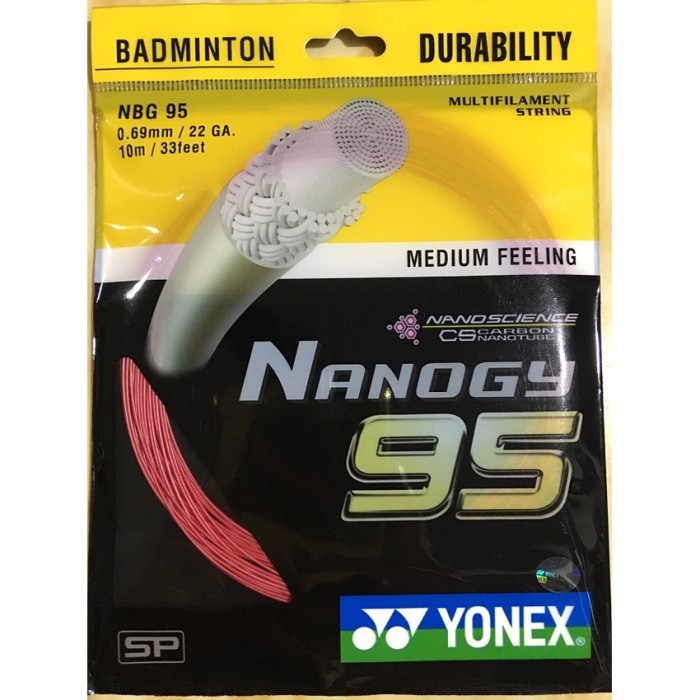 200M Set Yonex Nanogy 95 Badminton String