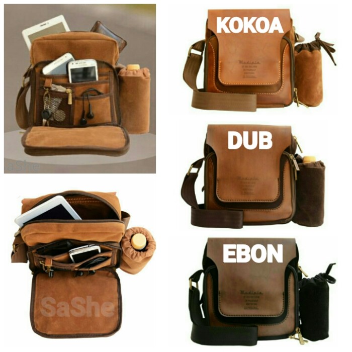 Tas Selempang Pria/Smartphone Organizer Mezzo Bag by Modipla spt MSV