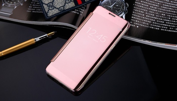 Phone Cases BUMPER Lazada co id Source · Samsung S5 G900 Flipcase Flip Mirror Cover S View Auto Lock Casing Hp