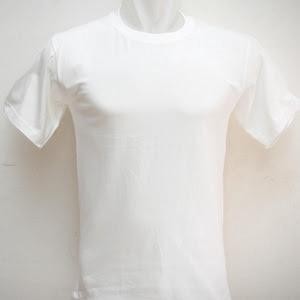 jual kaos polos putih lengan pendek cotton combed 20s atau jual kaos polos putih lengan pendek cotton combed 20s atau