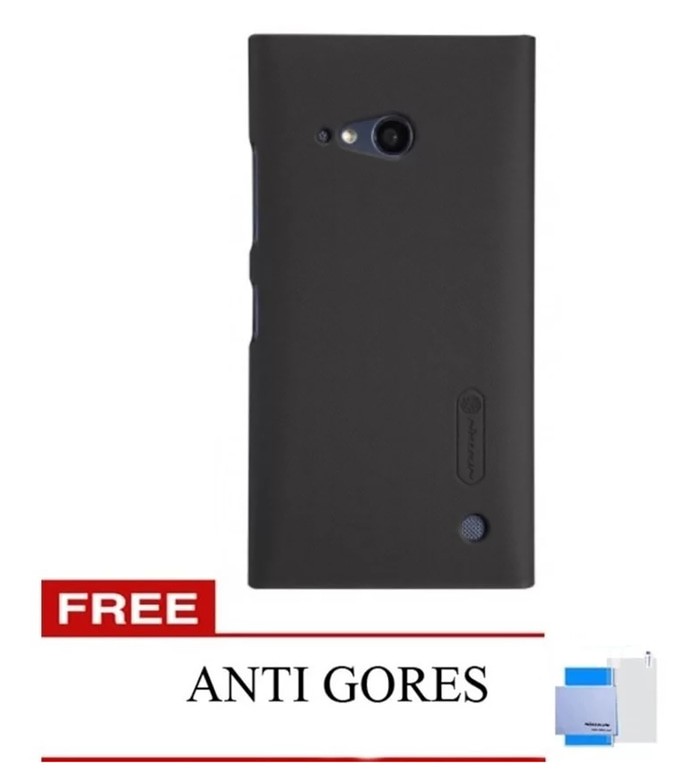 Nillkin Frosted Shield Hard Case For Nokia Lumia 730 - Hitam