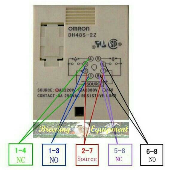Omron DH48S-S Digital Timer Precision Delay Time Relay Twin Counter
