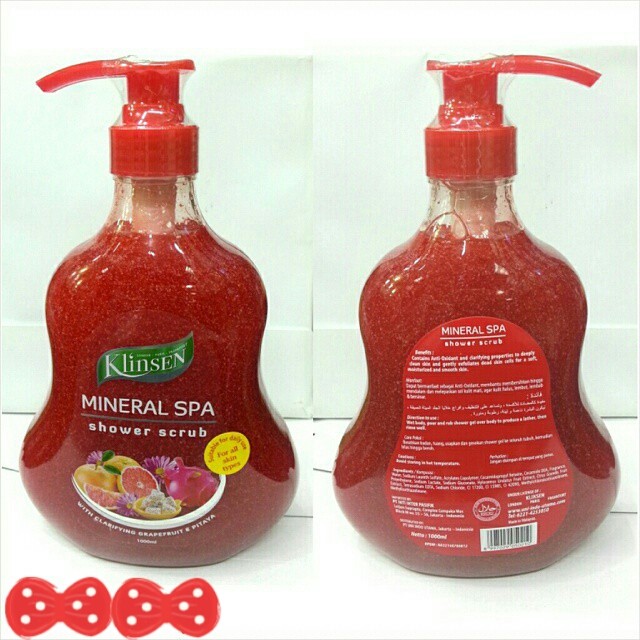 jual klinsen mineral spa shower scrub sabun mandi klinsen jual klinsen mineral spa shower scrub sabun mandi klinsen