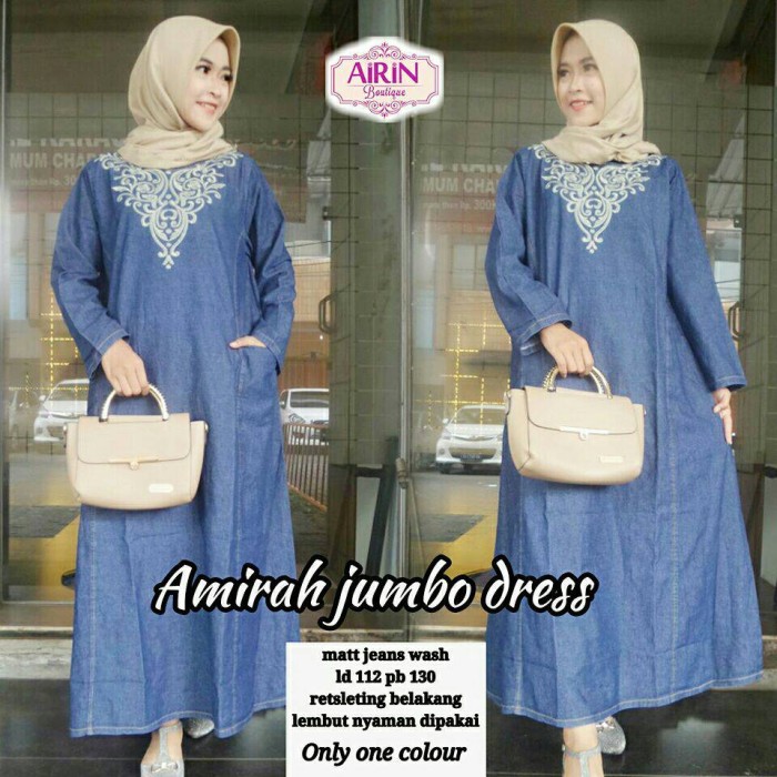 Harga Gamis Denim Travelbon.com Harga Gamis Denim Travelbon.com