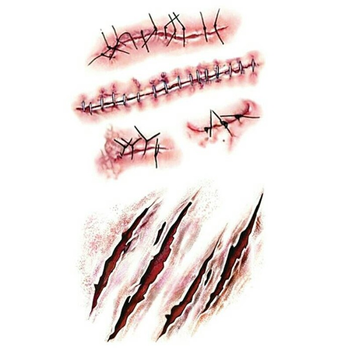 Foto Produk Waterproof temporary tattoo sticker halloween dari HN Collections