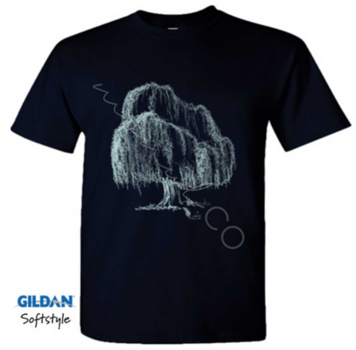 jual kaos print sketsa pohon minul jual kaos print sketsa pohon minul
