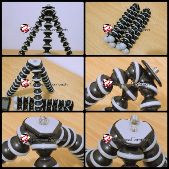 Flexible Tripod Mini Fleksibel Ukuran Large For DSLR Camera Smartphone