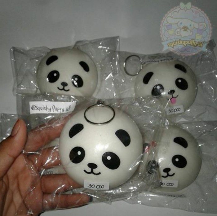 Jual Squishy Panda Bun Kab Sidoarjo Squishypuffyid Tokopedia