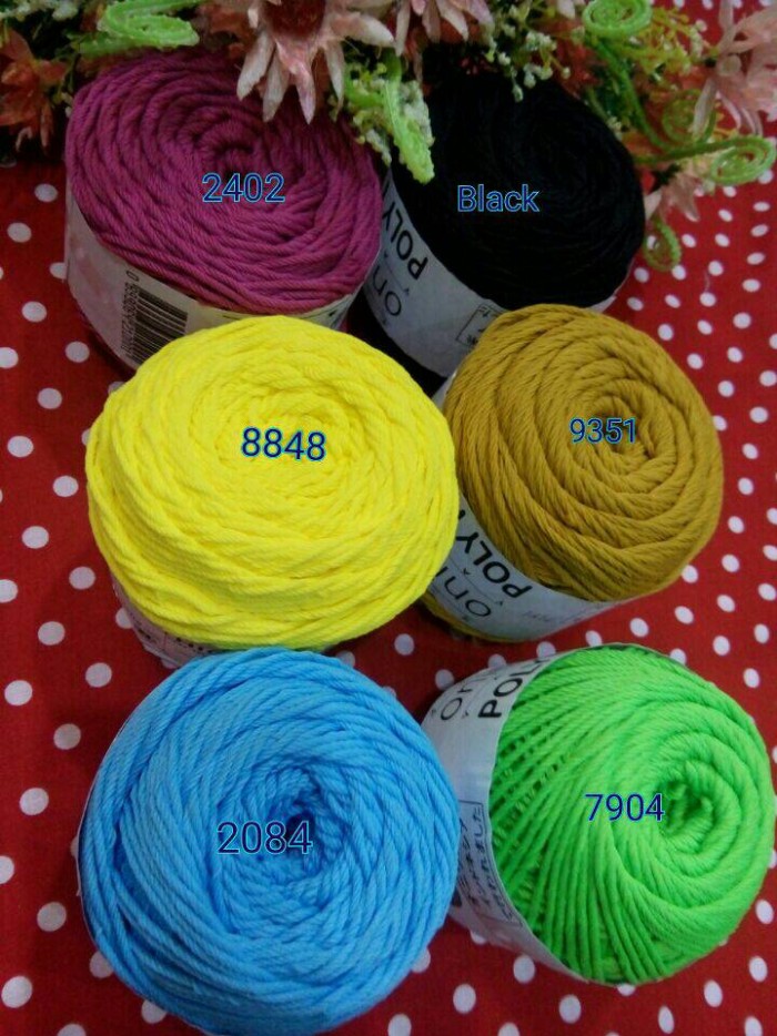Jual Benang Rajut Polycherry - Hobby Craft | Tokopedia