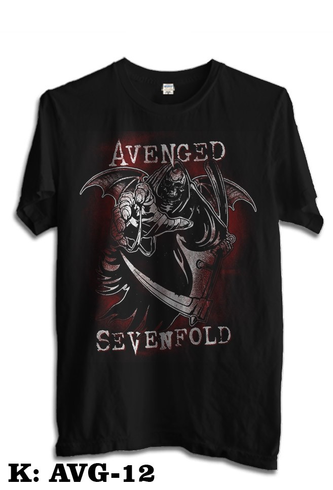 jual kaos band avenged sevenfold tshirt musik rock avg 12 kota bekasi bazzarr jual kaos band avenged sevenfold tshirt musik rock avg 12 kota bekasi bazzarr