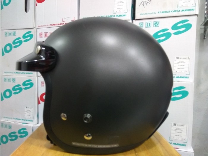 jual helm cargloss cf retro gun metal doff carglos half pake helm jual helm cargloss cf retro gun metal doff carglos half pake helm