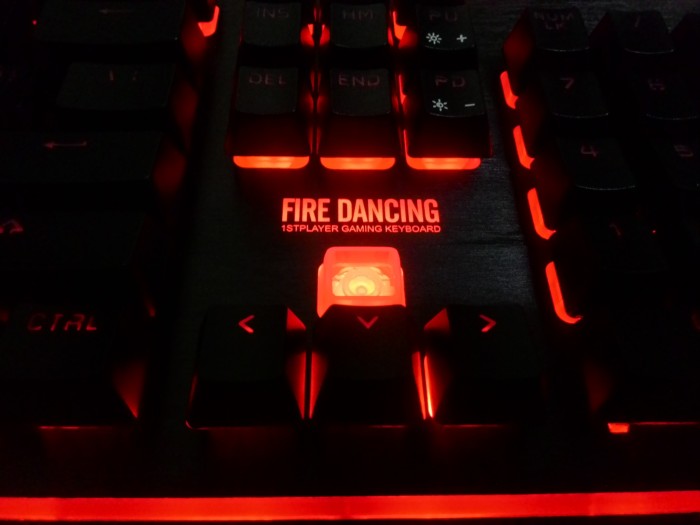 ... 1STPLAYER Gaming Mechanical Feeling Keyboard FIREDANCING GK3