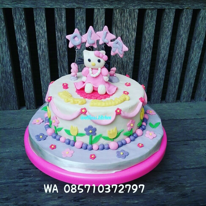 Jual Hello Kitty Birthday Cake Kab Bekasi Cupcakes Bekasi