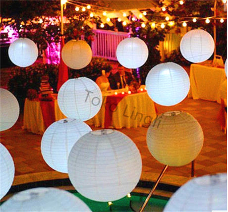 Foto Produk Lampion Kertas 40cm - Merah dari tokolingli