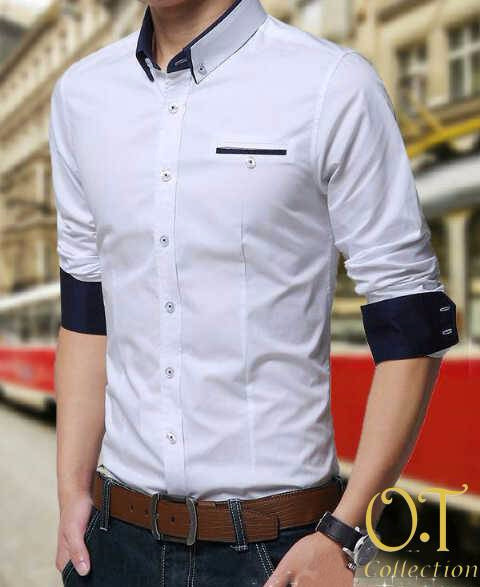 Harga Kemeja Putih Slim Fit Pria Travelbon.com Harga Kemeja Putih Slim Fit Pria Travelbon.com