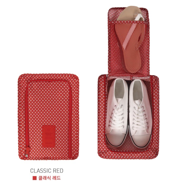 SHOES POUCH VER 3 - TAS SEPATU BISA BESAR KECIL