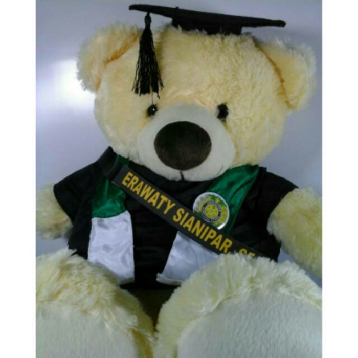 jual boneka wisuda 60cm nama selempang koengboneka jual boneka wisuda 60cm nama selempang koengboneka