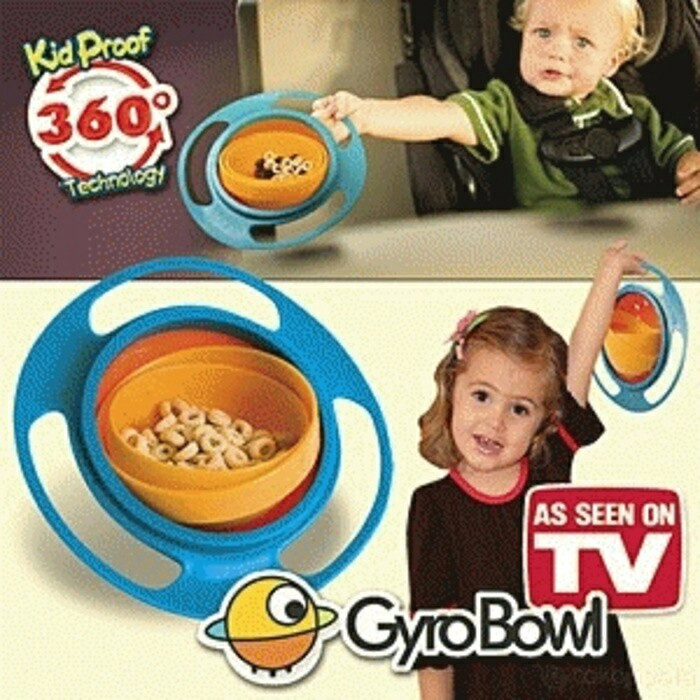 Grosir GYRO BOWL / MANGKUK ANTI TUMPAH UNTUK ANAK Murah