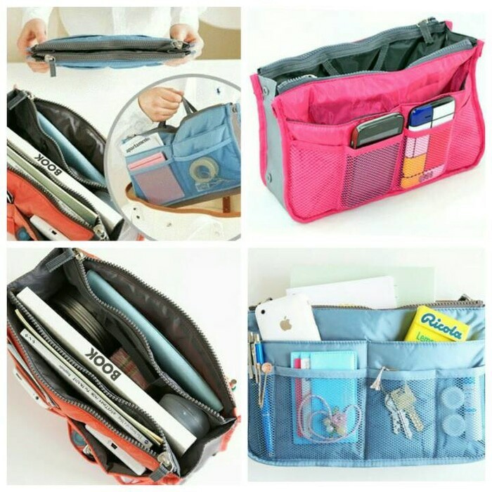 jual dual bag in bag bag organizer korean bag in bag jual dual bag in bag bag organizer korean bag in bag