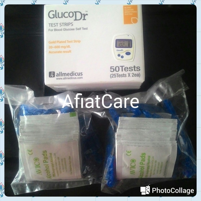Foto Produk Strip Test Guladarah, GlucoDr dari AFIATCARE