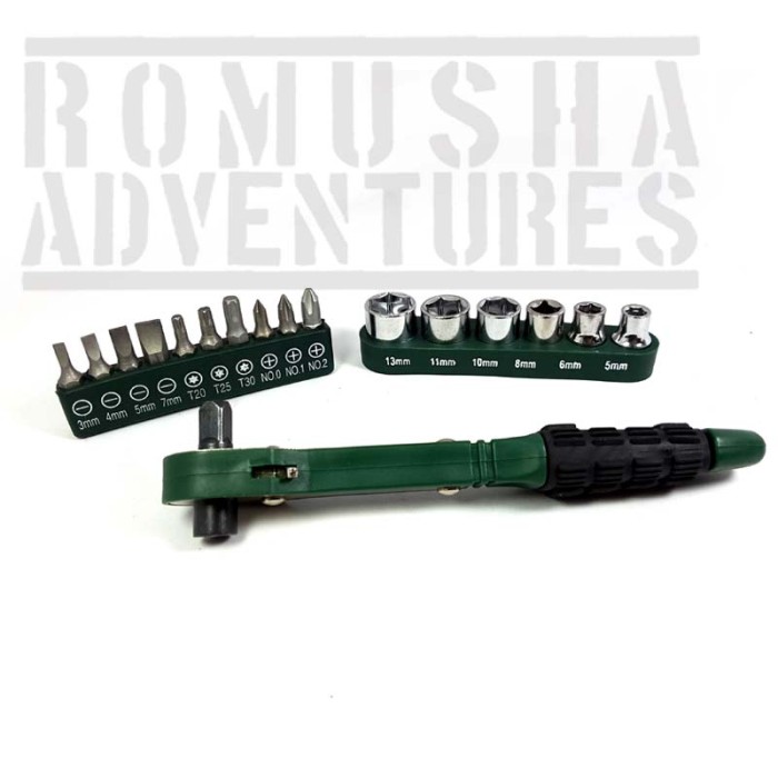 ... MINI KUNCI SHOCK 6 IN 10 MULTIFUNGSI