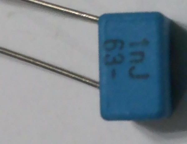 Lot of 2 Evox Rifa MMK Capacitor 1uF 63V