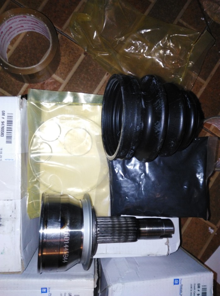 Jual cv joint outer repair kit chevrolet spin - kholiq 