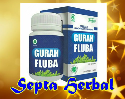 HIU GURAH FLUBA HERBAL INDO UTAMA Flu Batuk Pilek Demam Asma Sesak