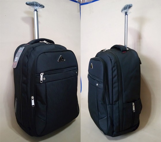 jual tas ransel backpack trolley polo road pr 7001 black jual tas ransel backpack trolley polo road pr 7001 black