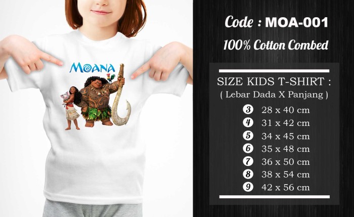 jual kaos baju anak moana moa 001 eazy factory jual kaos baju anak moana moa 001 eazy factory