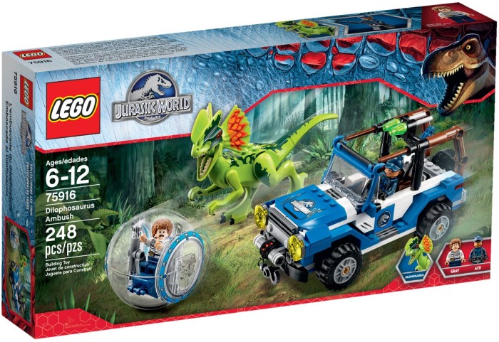 Jual Lego Jurassic World 75916 Dilophosaurus Ambush Dki Jakarta