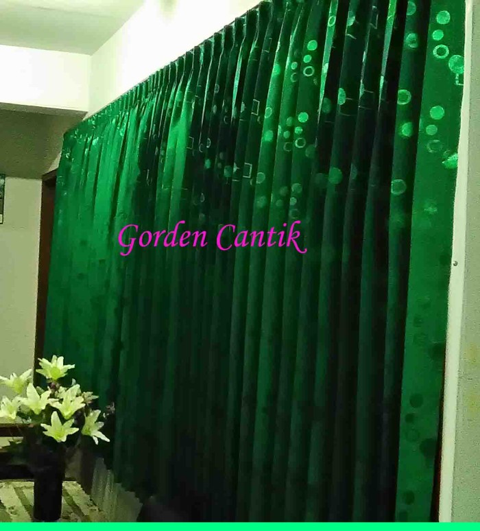 Jual Cuci Gudang Gorden Bulat Kotak Murah 185 x 185 Jakarta Timur