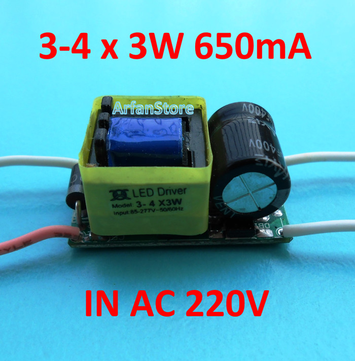 Jual Hpl Driver Led 3 4 X 3w 9w 10w 12w 3x3w 4x3w 1x10w 650ma In Ac 220v Kota Tangerang Arfanstore Tokopedia