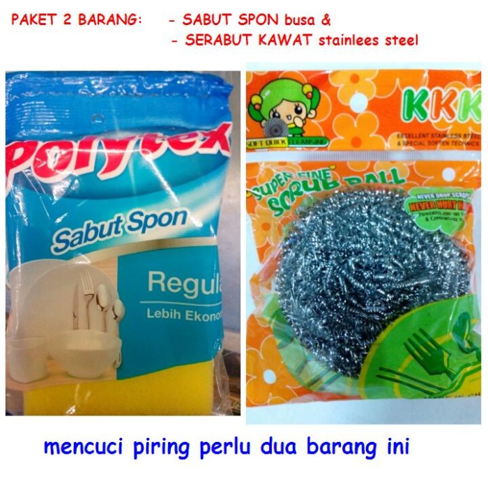 jual paket serabut sikat stainless steel sabut spons busa spon cuci piring alfa kirani jual paket serabut sikat stainless steel sabut spons busa spon cuci piring alfa kirani