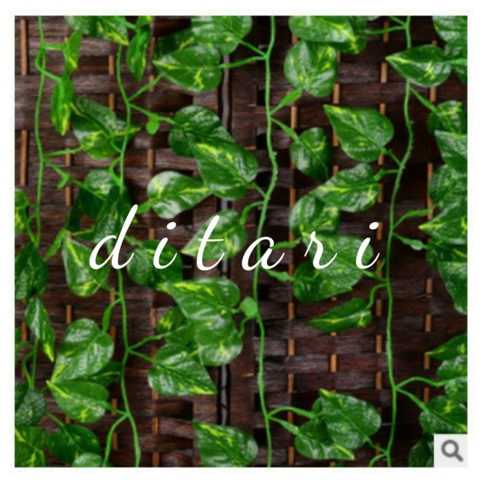 Foto Produk DAUN RAMBAT DAUN PLASTIK ARTIFICIAL DEKORASI DINDING dari Ditari shop