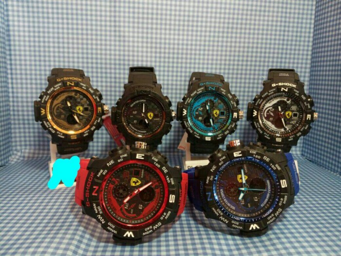 casio g shock ferrari