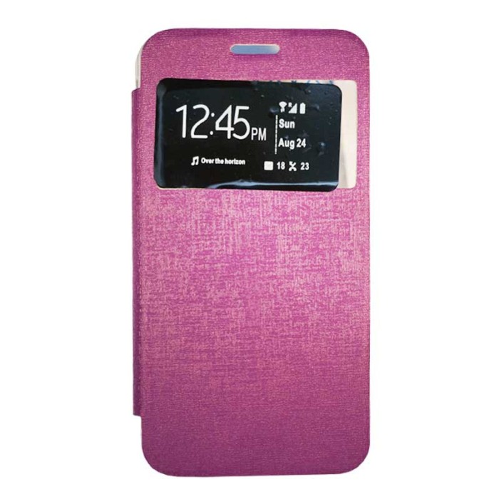 jual gea flip cover oppo r3 ungu original studio jual gea flip cover oppo r3 ungu original studio