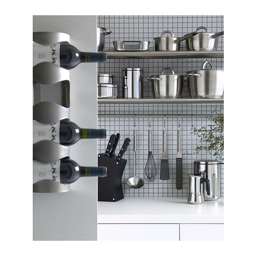 Jual Ikea Vurm Rak Botol Kabinet Dapur Tempat Minuman Tahan Ikea Vurm Rak Botol Kabinet Dapur Tempat Minuman Tahan Karat