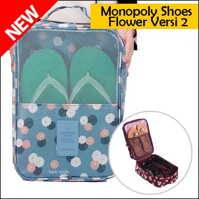 Tas Sepatu Olahraga Futsal Wisata Monopoly Shoes Pouch Versi 3 Source · Tas Sepatu Olahraga Futsal Monopoly Shoes Pouch Travel Versi 2 FLOWER