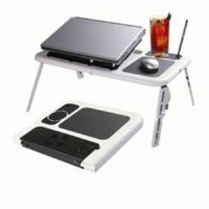 Meja Laptop E-Table Lengkap Dengan Cooling Fan Baru | Aksesoris Laptop