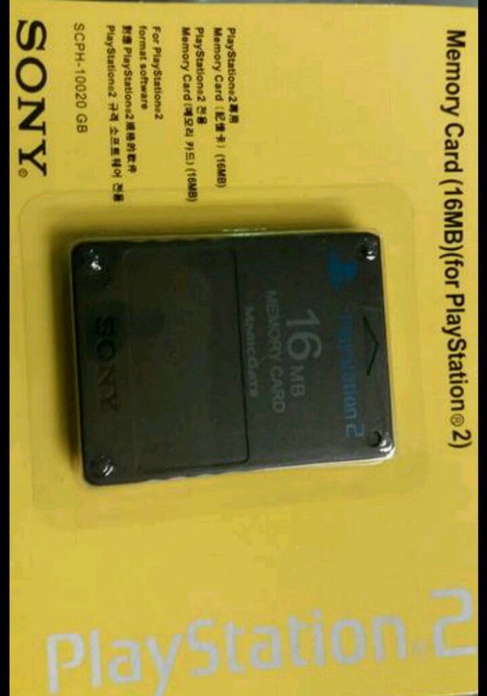 Memory Card Ps2 16mb - Mc Playstation 2 16 Mb