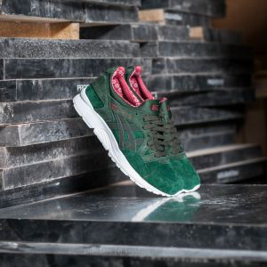 asics dark green