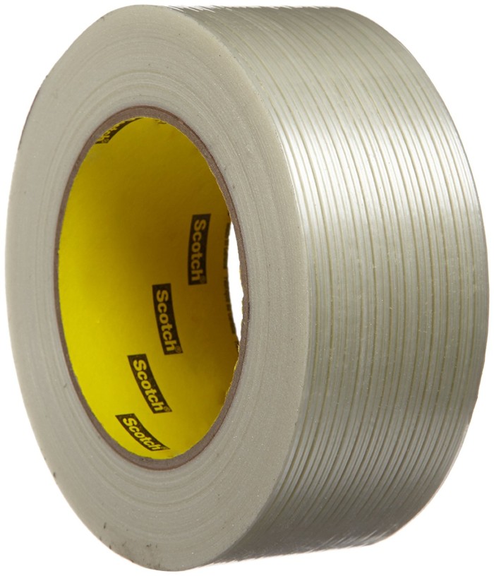 Jual 3M Scotch Filament Tape 893 Clear , 2 inch x 55 meter Jakarta