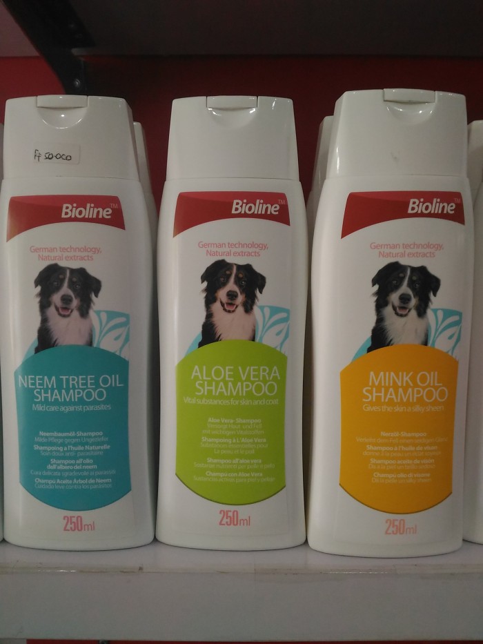 bioline dog shampoo