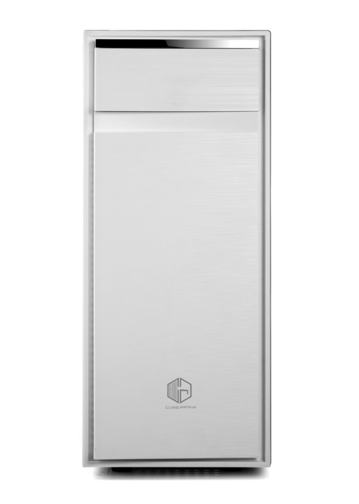 Jual CUBE GAMING WEISS WHITE Full Acrylic Window 12CM cube gaming weiss white full acrylic window 12cm led fan dust filter