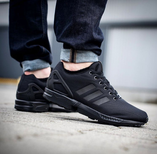 buy adidas zx flux triple black