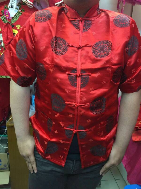 jual baju cheongsam imlek pria dewasa bahan sutera jual baju cheongsam imlek pria dewasa bahan sutera