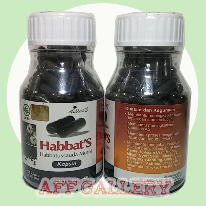 jual habbats habbatussauda murni 200 kapsul aff gallery jual habbats habbatussauda murni 200 kapsul aff gallery
