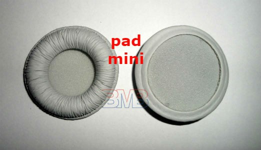 MINI Busa pad sennheiser PX80 PX100 PX200 PXC300 - SILVER PUTIH