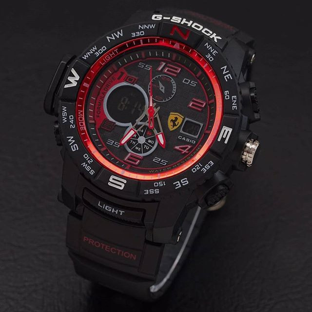 g shock ferrari edition